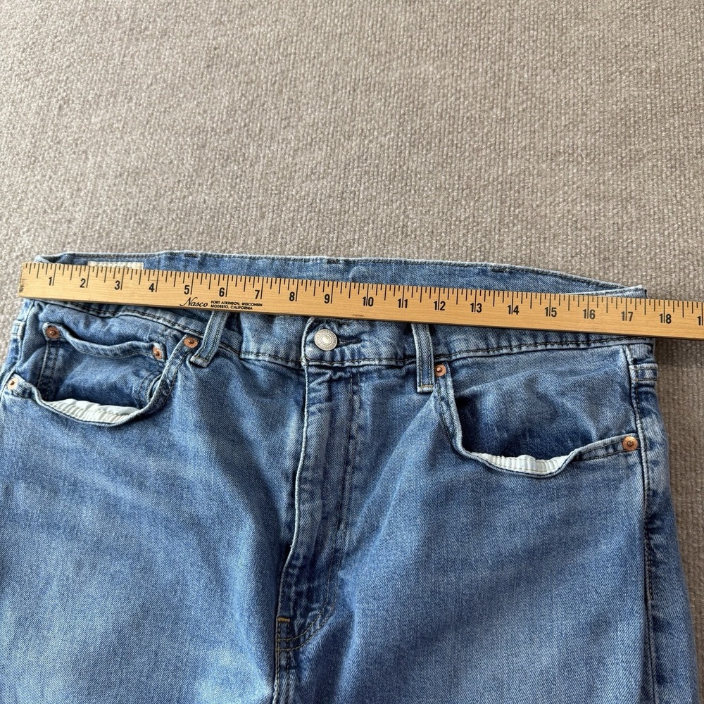 Levis Big E Mens Straight‎ Leg Jeans Waterless Men's Size 38X30 - Picture 5 of 12